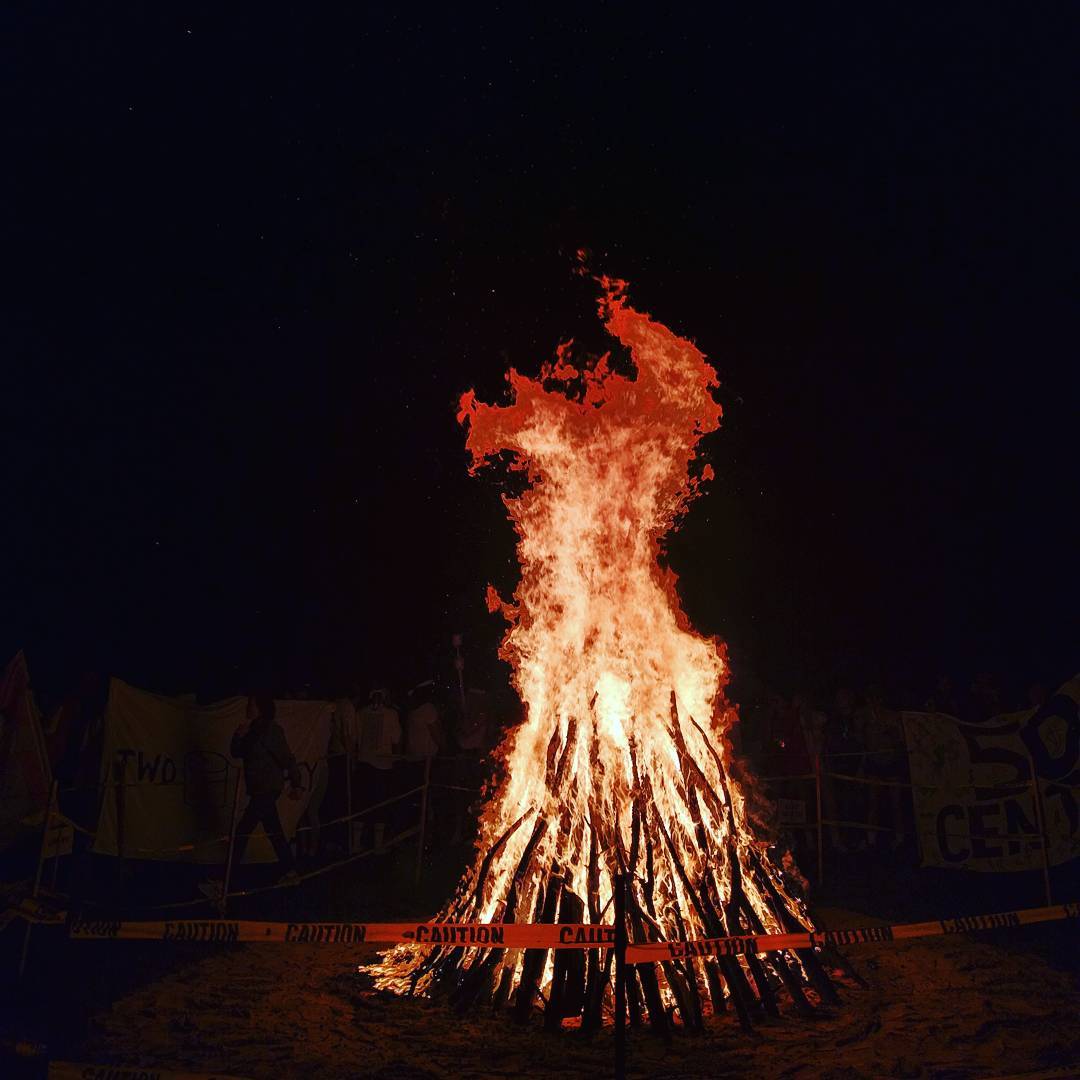Liquid flame