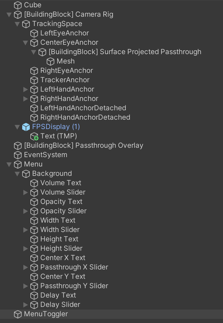 Unity system architecture